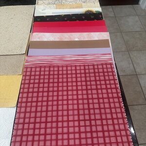 Assorted Patterned Paper Sheets